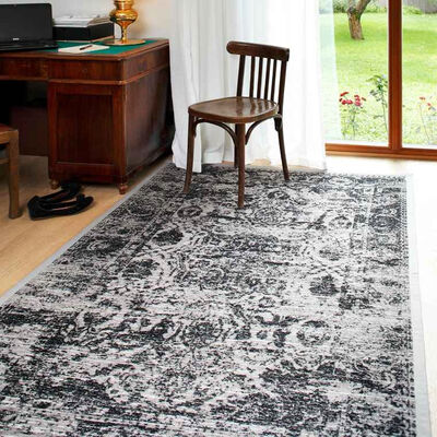 Narma Palmse kaksipuolinen puuvillamatto pellava 140x200 cm